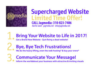 Jagmedia-Supercharged Website-2017 Venice & Culver City, CA