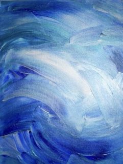 Art-Janet-Gervers-Blue-Shimmer Painting