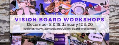 Vision Board Workshop JAGmedia in Dec 2020 & Jan 2021