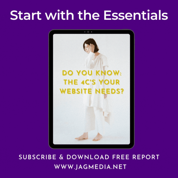Free Report- Do you know the 4cs JAGmedia
