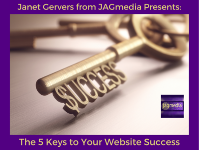 5 Keys Website Success presented byJAGmedia