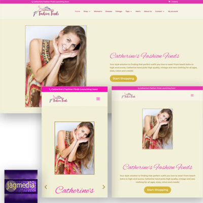 Catherine's Fashion Finds- Online Store by JAGmedia 2021