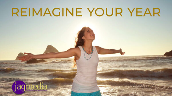 REIMAGINE YOUR YEAR-JAG media Vision Board Workshop-woman in ocean