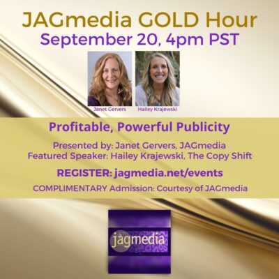JAGmedia Gold Hour 09-20-23 Janet Gervers with Hailey Krajewski