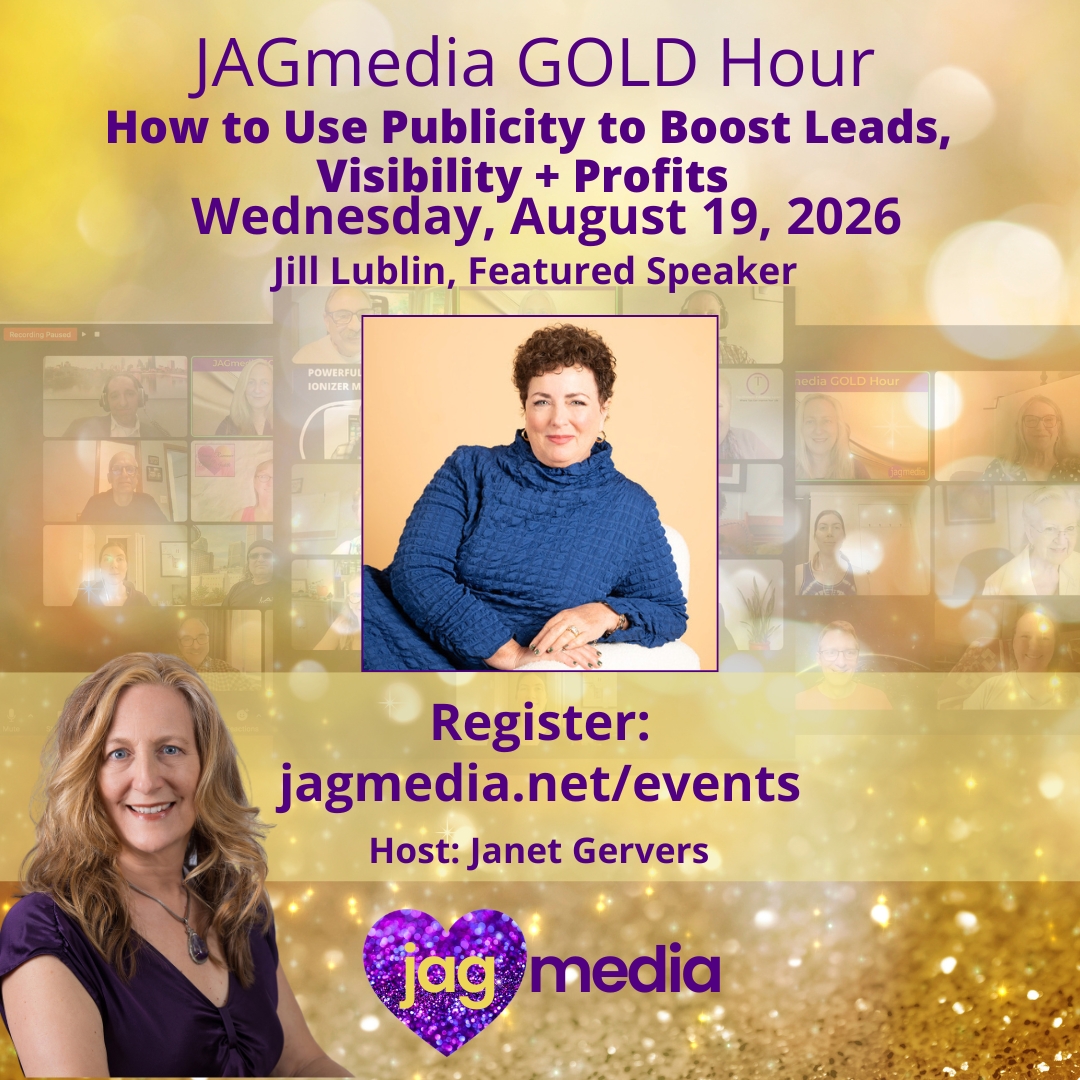 JAGmedia GOLD Hour 08-19-26 Jill Lublin Publishing