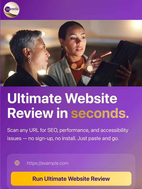 Ultimate-WebSite-Review-from JAGmedia, Delray Beach Website Design Ultimate-WebSite-Review-from JAGmedia, Delray Beach Website Design